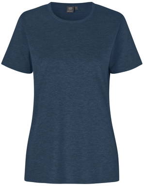 ID PRO Wear T-shirt pour femmes 0312 - Bleu chiné