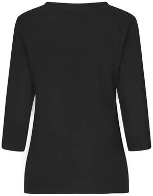T-shirt femme ID PRO Wear Manches 3/4 0313 - Noir