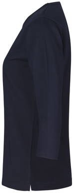T-shirt femme ID PRO Wear Manches 3/4 0313 - Bleu marine