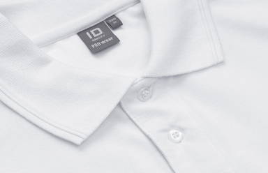 ID PRO Wear polo shirt met borstzak 0320 - Wit