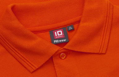 ID PRO Wear polo shirt met borstzak 0320 - Oranje
