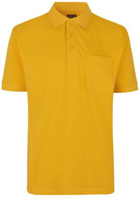 ID PRO Wear polo shirt met borstzak 0320 - Geel