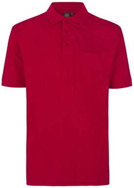 ID PRO Wear polo shirt met borstzak 0320 - Rood