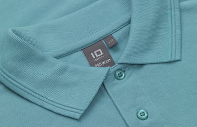 ID PRO Wear polo shirt met borstzak 0320 - Stoffige aqua