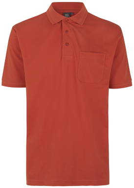 ID PRO Wear polo shirt met borstzak 0320 - Koraal