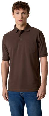 ID PRO Wear polo shirt met borstzak 0320 - Mocca