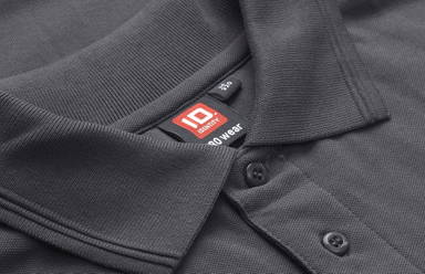 ID PRO Wear polo shirt met borstzak 0320 - Silver grey