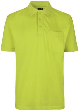 ID PRO Wear polo shirt met borstzak 0320 - Kalk