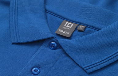 ID PRO Wear polo shirt met borstzak 0320 - Azur