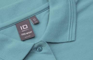 Polo femme ID PRO Wear 0321 - Aqua poussiéreux
