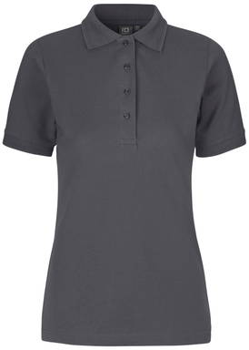 Polo femme ID PRO Wear 0321 - Gris anthracite