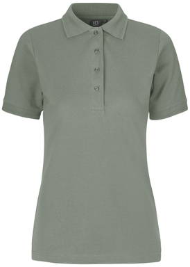 Polo femme ID PRO Wear 0321 - Vert poussiéreux