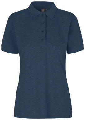 Polo femme ID PRO Wear 0321 - Bleu chiné