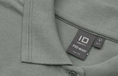 Polo femme ID PRO Wear 0321 - Vert poussiéreux