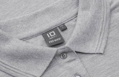 Polo femme ID PRO Wear 0321 - Gris chiné