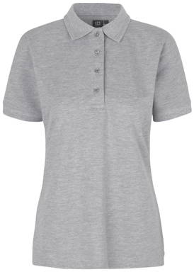Polo femme ID PRO Wear 0321 - Gris chiné