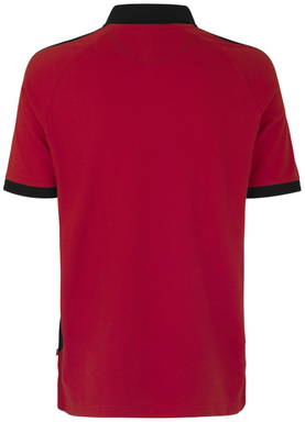 Polo bicolore ID PRO Wear 0322 - Rouge