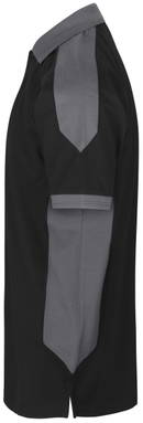 Polo bicolore ID PRO Wear 0322 - Noir