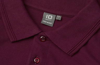 ID PRO Wear Poloshirt 0324 - Bordeauxrot