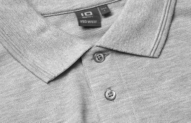 ID PRO Wear Poloshirt 0324 - Graumeliert