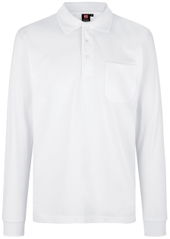 ID PRO Wear polo shirt with long sleeves and chest pocket 0326