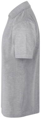 Polo à bouton-pression ID PRO Wear 0330 - Gris chiné