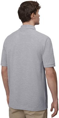 Polo à bouton-pression ID PRO Wear 0330 - Gris chiné