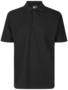 Polo à bouton-pression ID PRO Wear 0330 - Noir