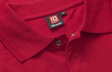 Polo à bouton-pression ID PRO Wear 0330 - Rouge
