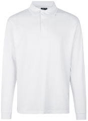 ID PRO Wear long-sleeved press stud polo shirt 0336