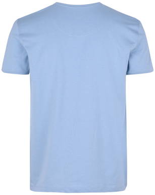 T-shirt ID PRO Wear CARE col en V 0372 - Bleu clair