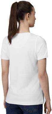 ID PRO Wear CARE V-Ausschnitt Damen T-Shirt 0373 - Weiß