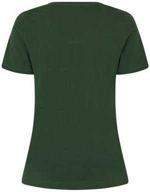 ID PRO Wear CARE V-Ausschnitt Damen T-Shirt 0373 - Flaschengrün
