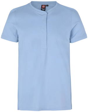 ID PRO Wear CARE polo femme 0375 - Bleu clair