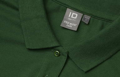 ID PRO Wear CARE classic dames polo shirt 0377 - Vert bouteille