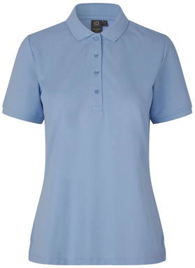 ID PRO Wear CARE classic dames polo shirt 0377 - Bleu clair