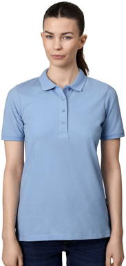 ID PRO Wear CARE classic dames polo shirt 0377 - Bleu clair