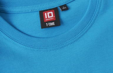 ID T-TIME® Slim Fit T-Shirt 0502 - Türkis