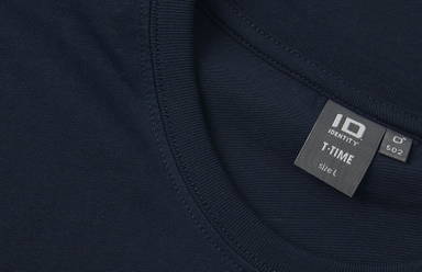 ID T-TIME® Slim Fit T-Shirt 0502 - Marineblau