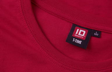 ID T-TIME® Slim Fit T-Shirt 0502 - Rot