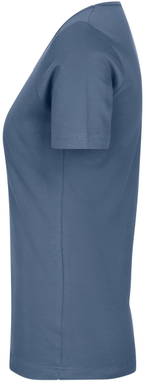 ID Interlock V-Ausschnitt Damen T-Shirt 0506 - Indigo