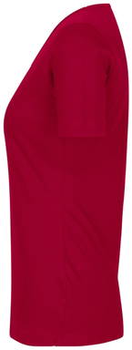 ID Interlock V-Ausschnitt Damen T-Shirt 0506 - Rot