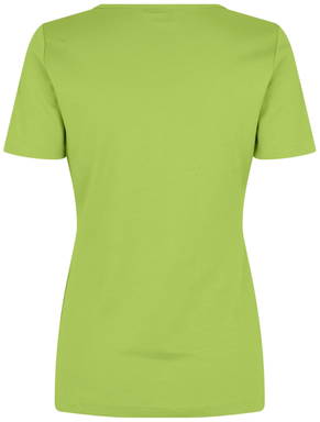 ID Interlock V-Ausschnitt Damen T-Shirt 0506 - Kalk