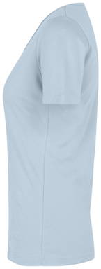 ID Interlock V-Ausschnitt Damen T-Shirt 0506 - Hellblau