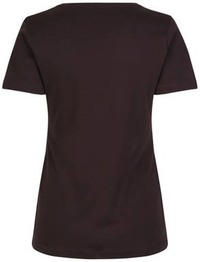 T-shirt ID Interlock femmes 0508 - Bordeaux foncé