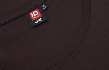 T-shirt ID Interlock femmes 0508 - Bordeaux foncé