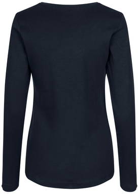 ID Interlock Damen T-Shirt mit langen Ärmeln 0509 - Marineblau