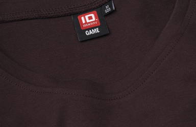 ID Interlock Damen T-Shirt mit langen Ärmeln 0509 - Dunkles Bordeaux