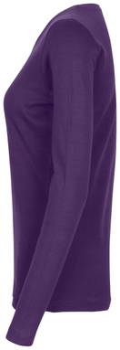ID Interlock Damen T-Shirt mit langen Ärmeln 0509 - Violett