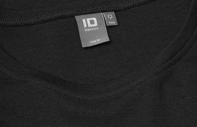 ID Interlock Damen T-Shirt mit langen Ärmeln 0509 - Schwarz
